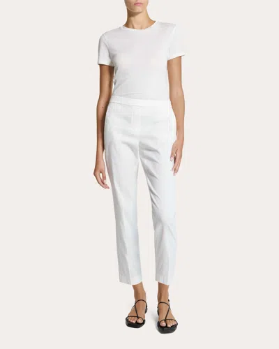 Theory Treeca Pull-on Pants In White