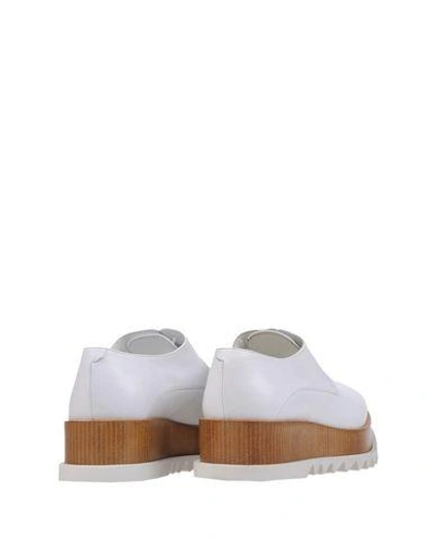 Shop Jil Sander Lace-up Shoes In White