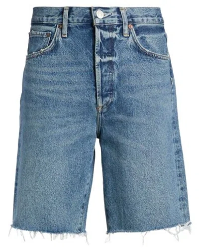 Agolde Anson Short In Blue