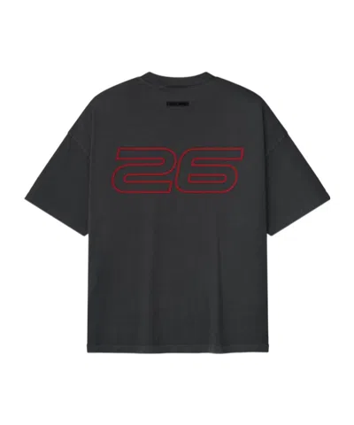 Essentials 90s Logo-print T-shirt In Gray