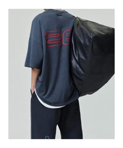 Essentials 90s Logo-print T-shirt In Gray