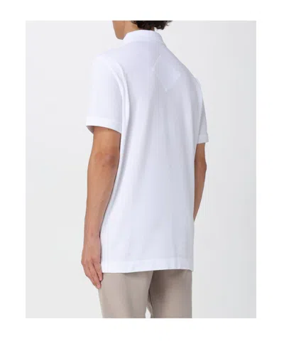 Canada Goose Men Beckley Polo Shirt In Structured Cotton In Yellow