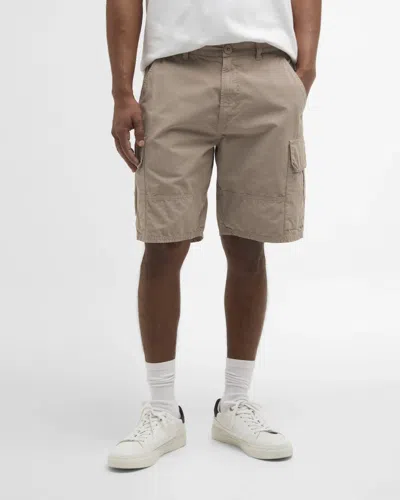 Barbour Ripstop Cargo Shorts In Neutral