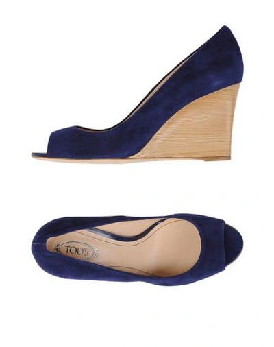 Tod's Pump In Blue