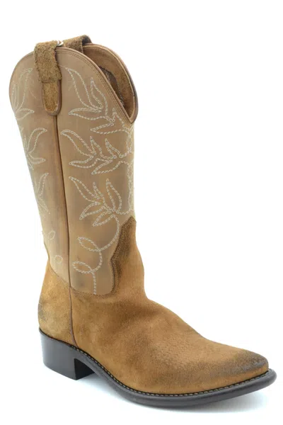 L.a L.a Tex Boots In Brown