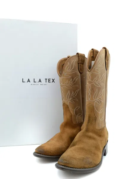 L.a L.a Tex Boots In Brown
