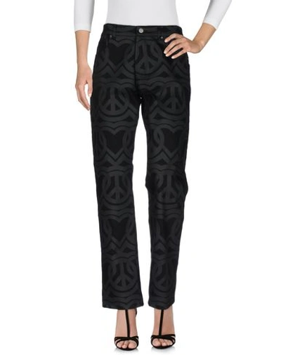 Christopher Shannon Denim Pants In Black