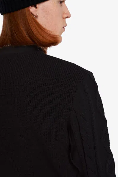 Fred Perry Sweatshirt Black In Black