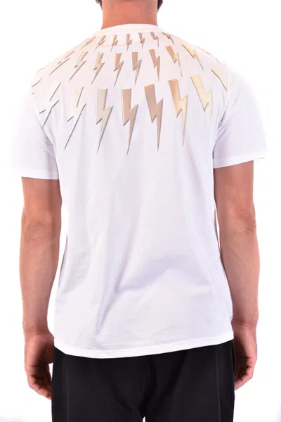 Neil Barrett Pattern Printed T-shirt In White