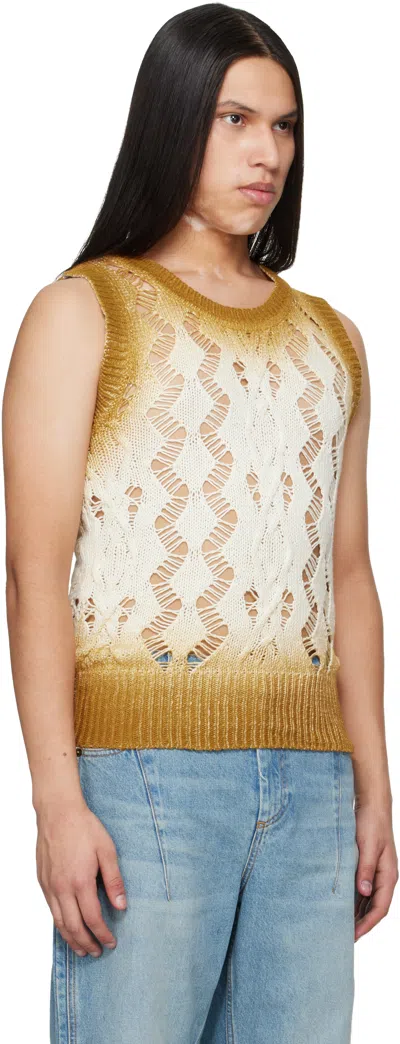 Egonlab Openwork Knitted Vest In Multi
