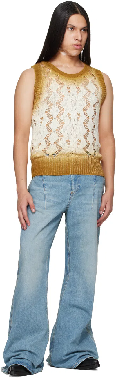 Egonlab Openwork Knitted Vest In Multi
