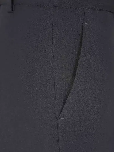 Ermanno Scervino Tailored Bootcut Trousers With Flared Hem And Refined Finish In Black