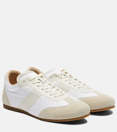 Lemaire Soft Runner Sneakers Low Profile Design In Neutral
