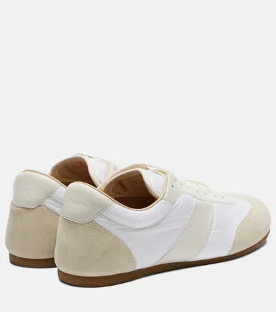 Lemaire Soft Runner Sneakers Low Profile Design In Neutral