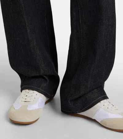 Lemaire Soft Runner Sneakers Low Profile Design In Neutral