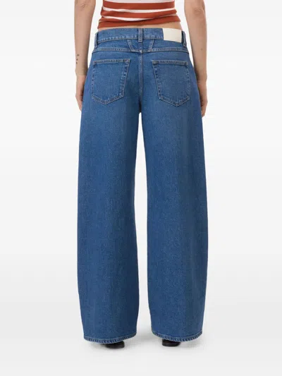 Closed Flared Denim Jeans In Blue