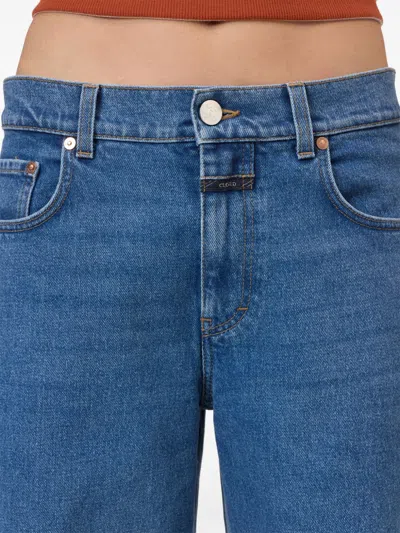 Closed Flared Denim Jeans In Blue