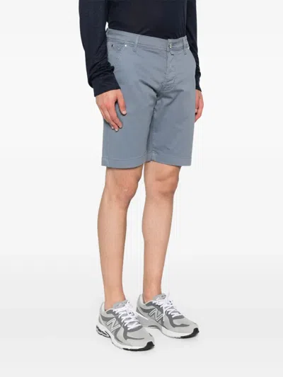 Jacob Cohen Button-up Shorts In Blue