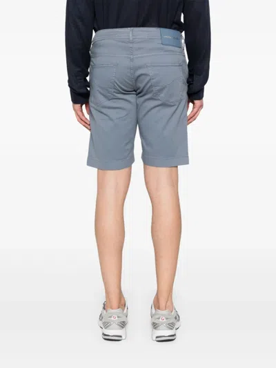 Jacob Cohen Button-up Shorts In Blue