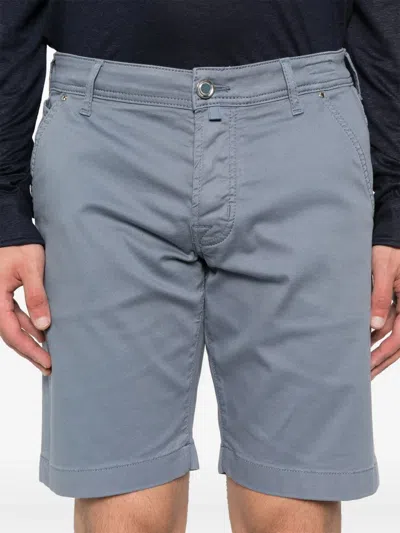 Jacob Cohen Button-up Shorts In Blue
