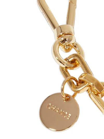 Lancel Removable Chain Strap In Gold