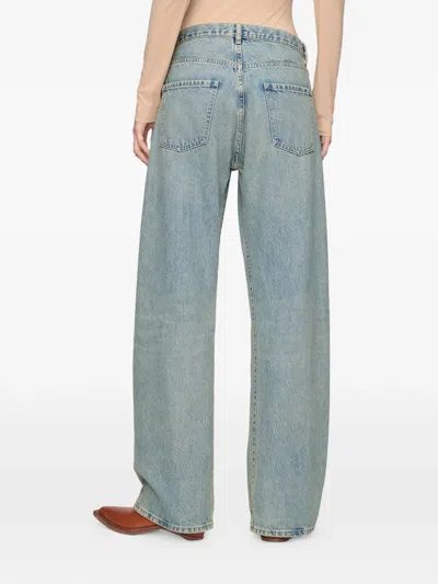 Maison Margiela Straight-leg Jeans With Exaggerated Pocket In Black
