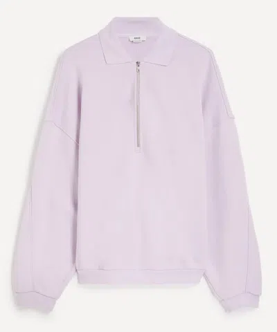 Agolde Pace Sweatshirt In Purple