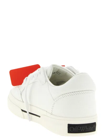 Off-white White Vulcanized Low Sneakers In White