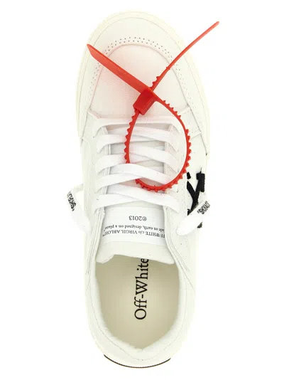 Off-white White Vulcanized Low Sneakers In White