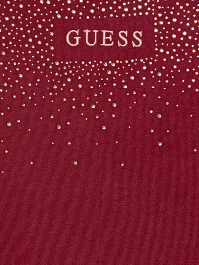 Guess 로고 장식 드레스 In Red