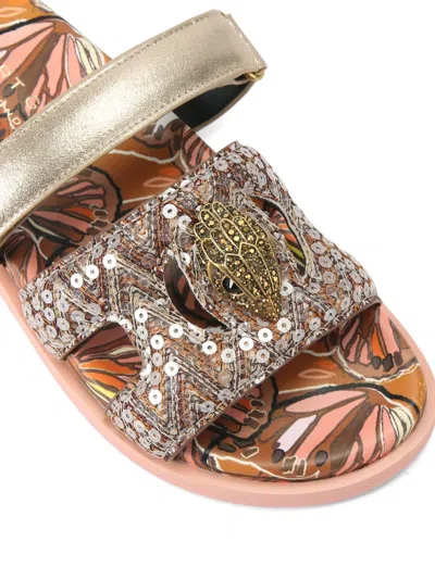 Kurt Geiger 이글 시퀸 컷아웃 샌들 In Multi