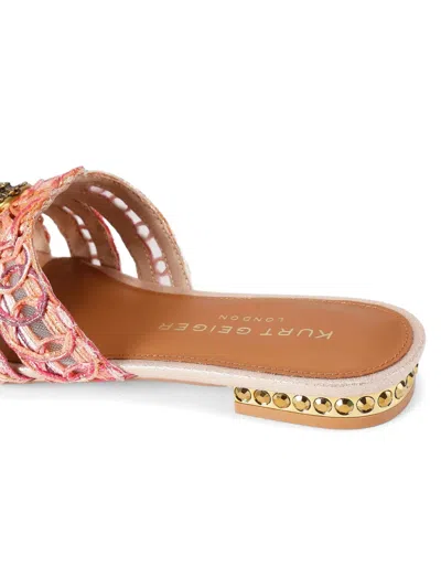 Kurt Geiger 우븐 장식 로퍼 In Multi