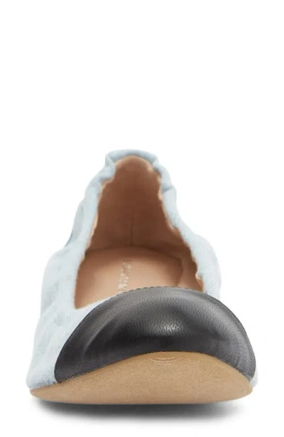 Stuart Weitzman Gabby Foldable Ballet Flat In Multi