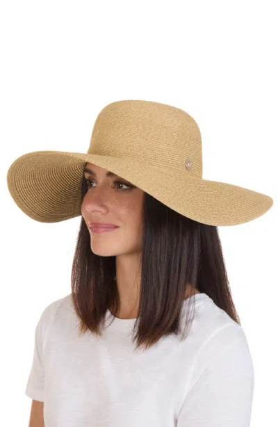 Bruno Magli Packable Floppy Brim Sun Hat In Pattern