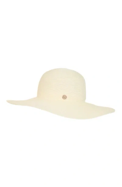 Bruno Magli Packable Floppy Brim Sun Hat In Red