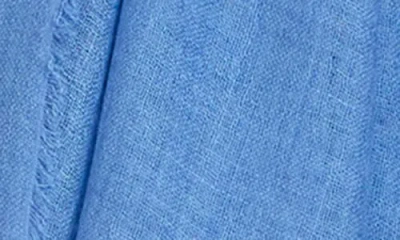 Bruno Magli Solid Fringe Scarf In Orange