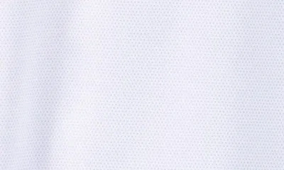 Tailorbyrd Micro Perforated Performance Polo In White