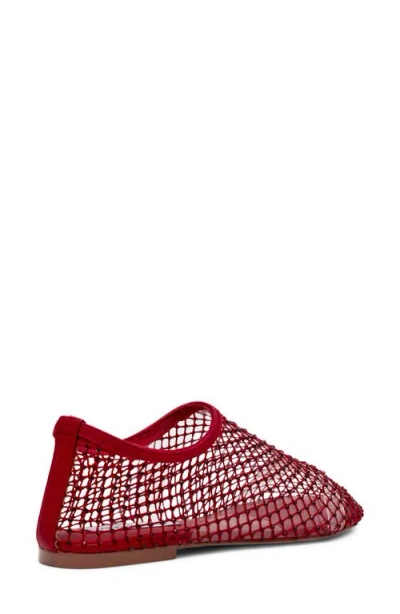 Steve Madden Mino Flat In Red