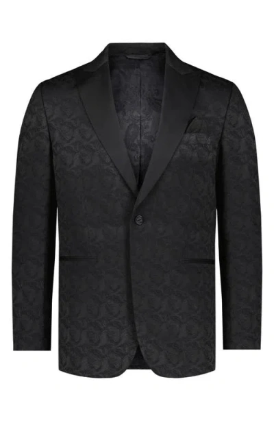 Robert Graham Eldridge Woven Blazer In Black