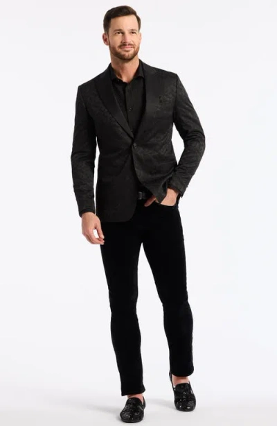 Robert Graham Eldridge Woven Blazer In Black