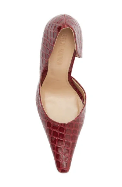 Steve Madden Elegant Pump In Red