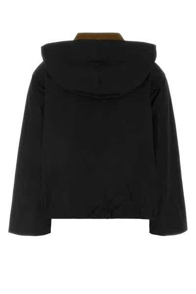 Barbour Black Polyester Weaver Jacket In Black