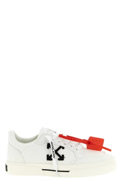 Off-white White Vulcanized Low Sneakers In White