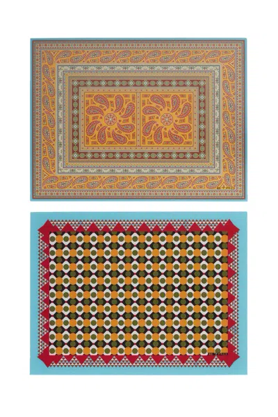 Etro Home Placemats Set In Multi