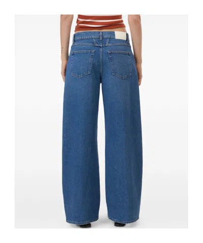 Closed Flared Denim Jeans In Blue