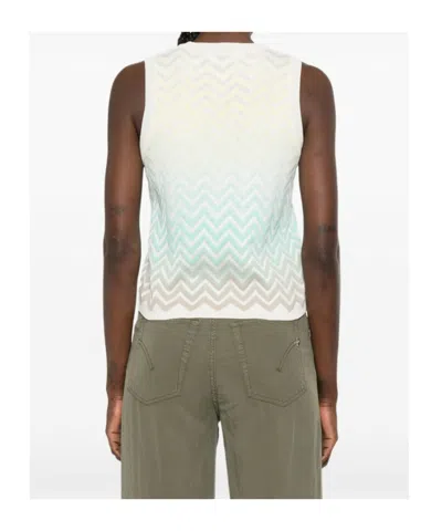 Missoni Chevron-pattern Top In Multi