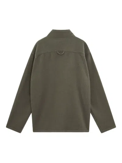 Rier Half-zip Sweatshirt In Green