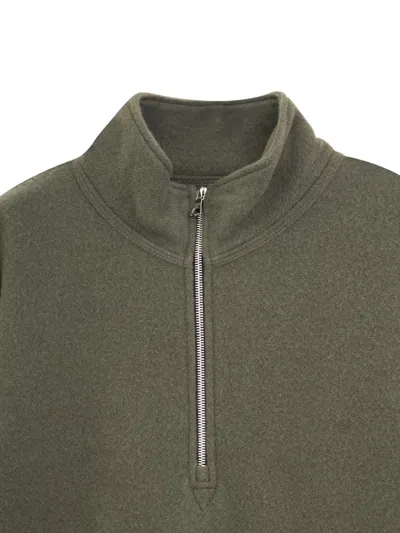 Rier Half-zip Sweatshirt In Green