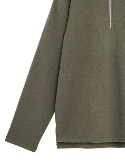 Rier Half-zip Sweatshirt In Green
