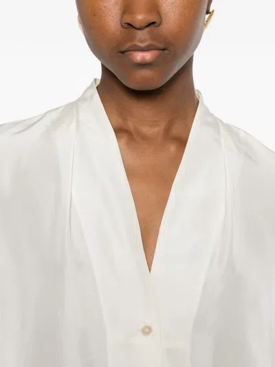 Forte Forte Button Blouse In White